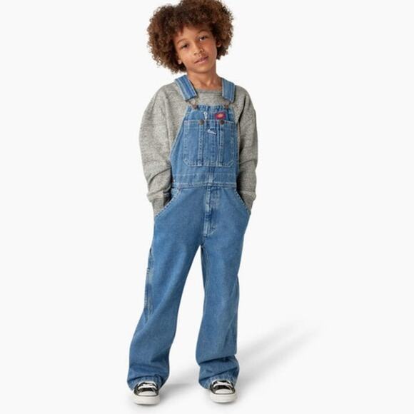 Dickie’s Denim Little Boys’ overalls - Picture 1 of 10
